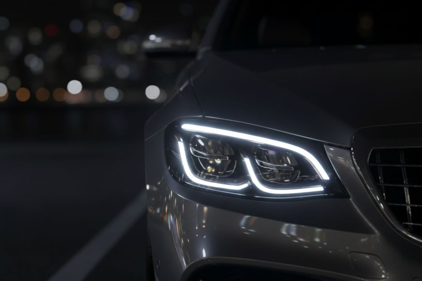 Iluminação premium, como LED, matriz e laser elevam a experiência ao dirigir à noite